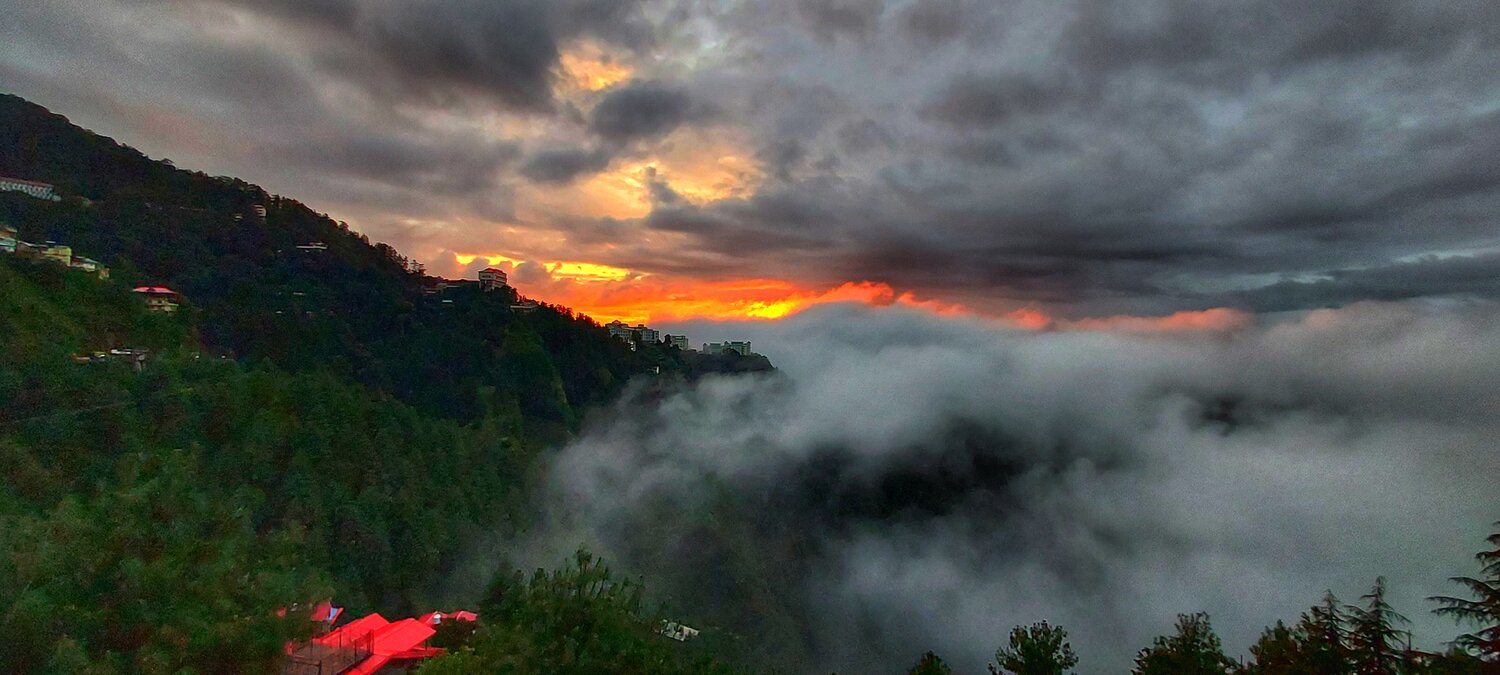 Where the Clouds Embrace the Mountains