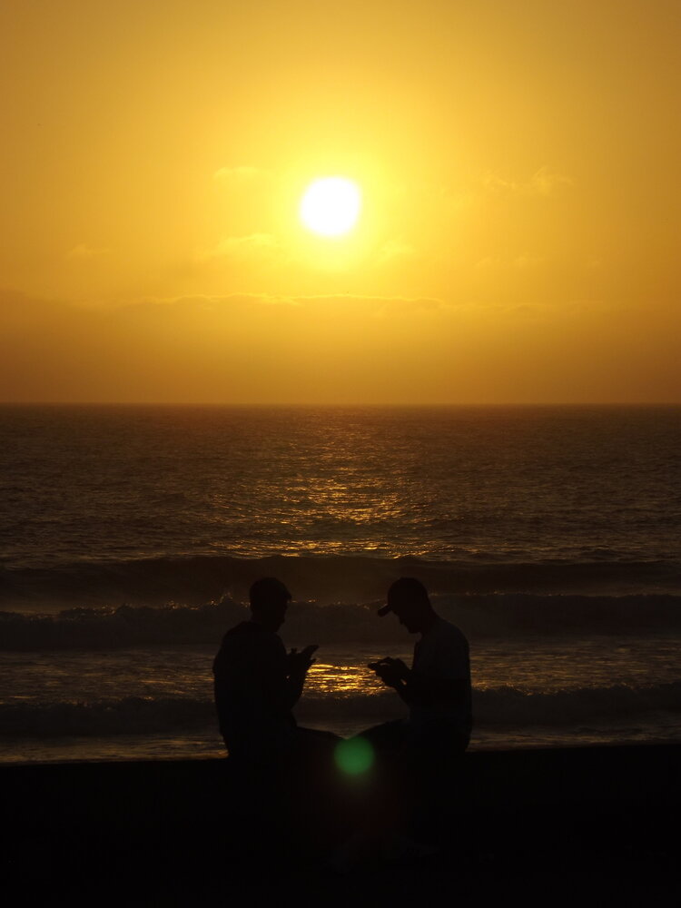 Beach romance