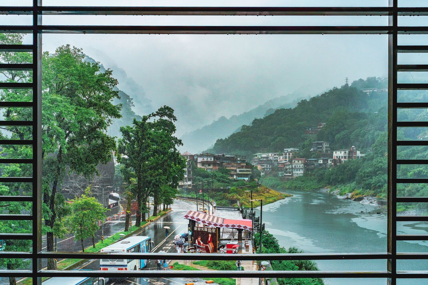 Framed in the Mist