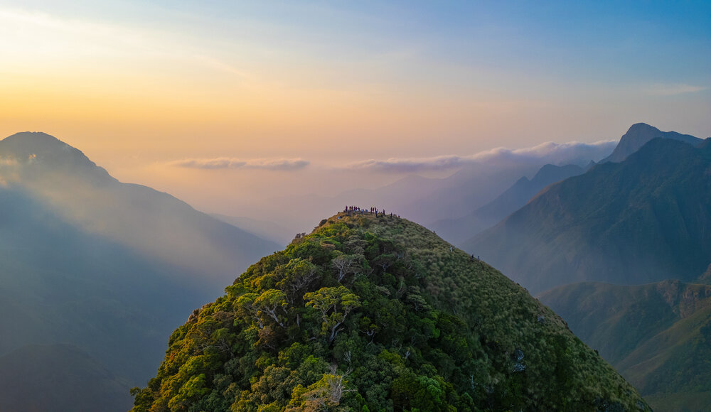 Where the climb ends, silence begins.