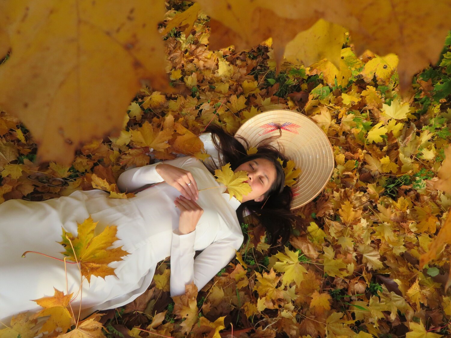 Autumn in Ao Dai