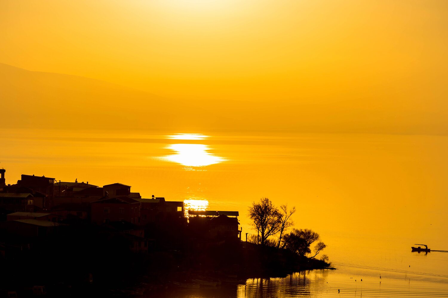 Sunset at Gölyazı