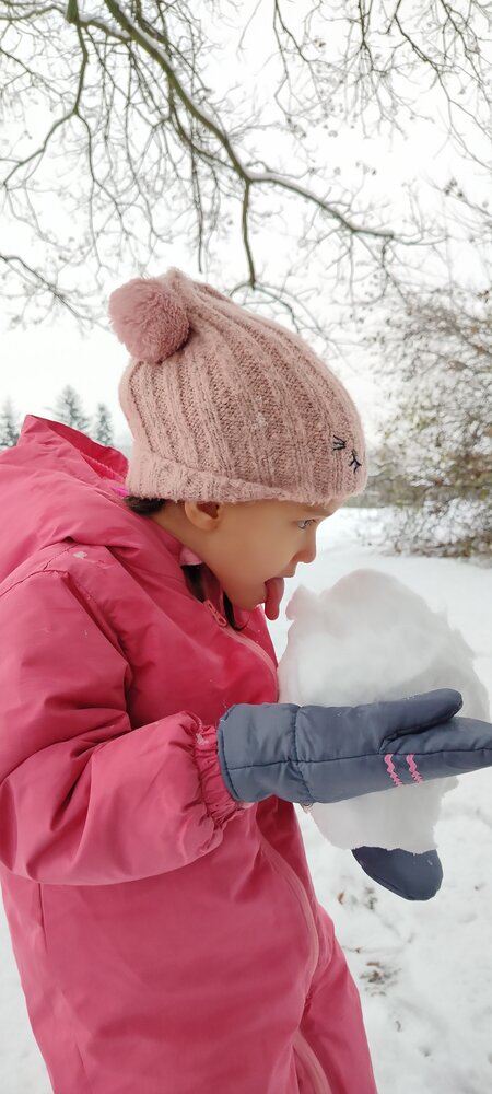 First taste of snow