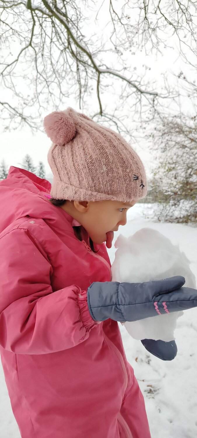 First taste of snow