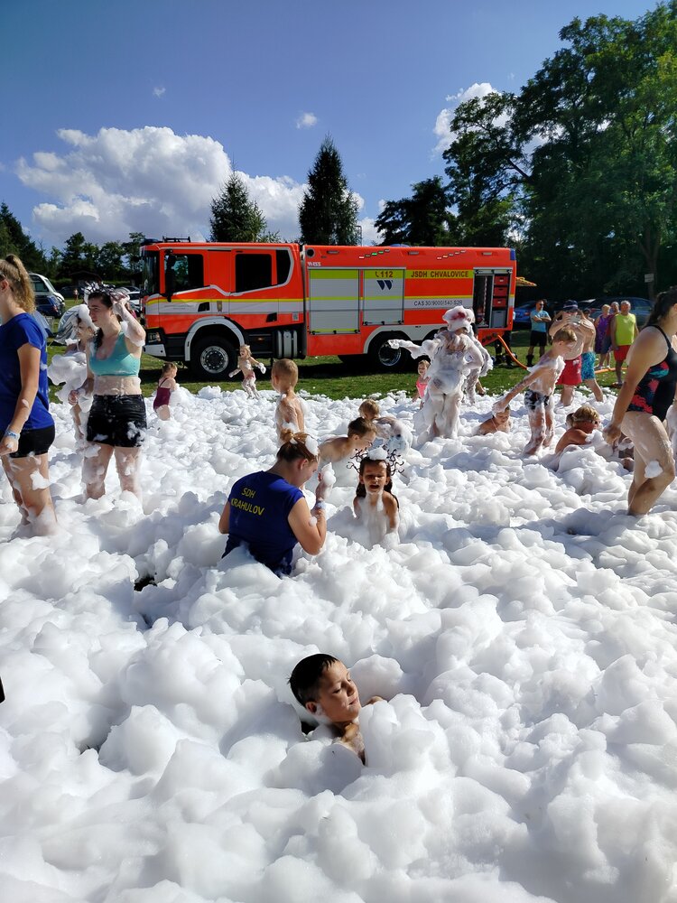 Joy in the foam
