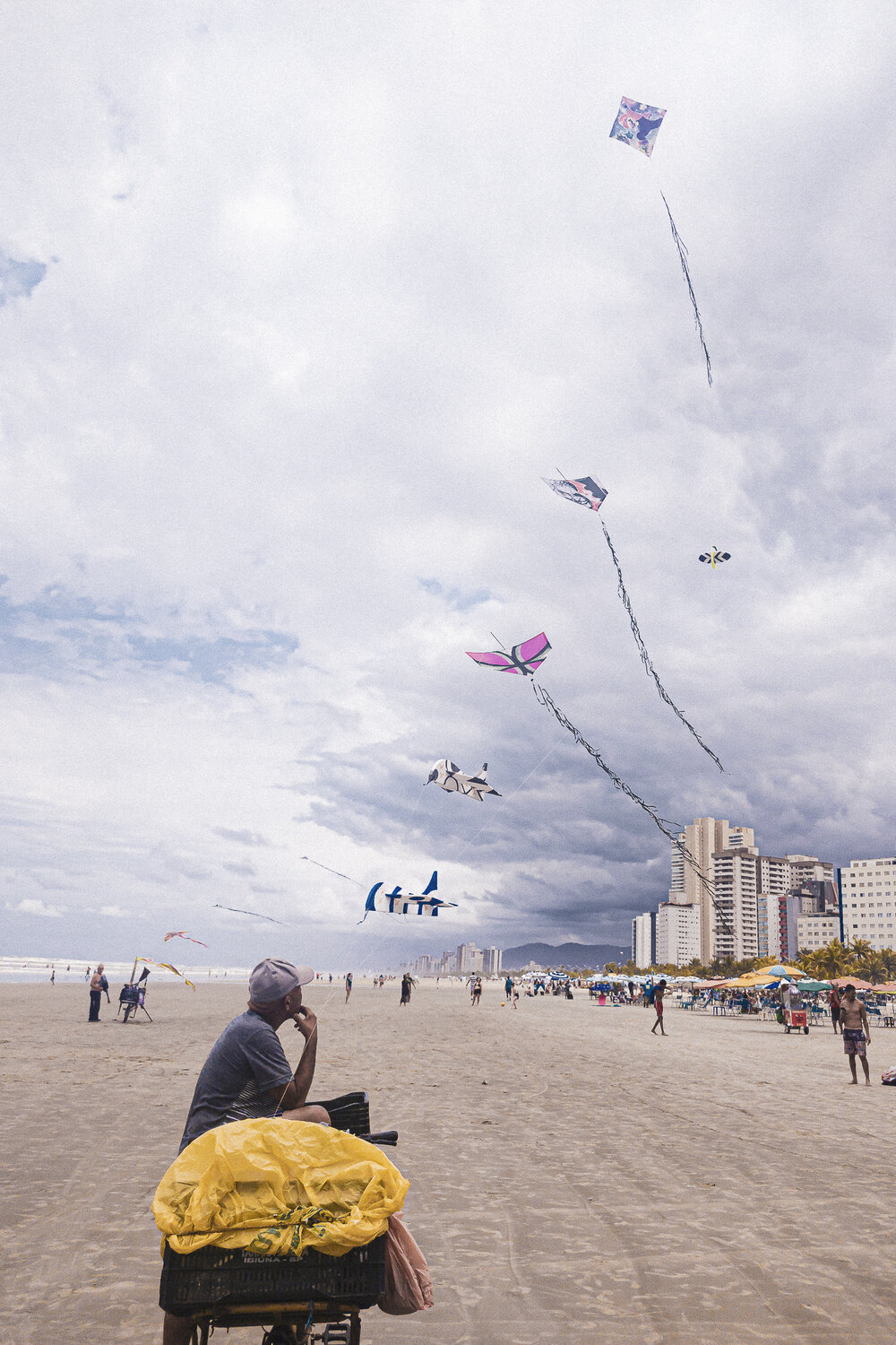 Kite Seller on the Beach