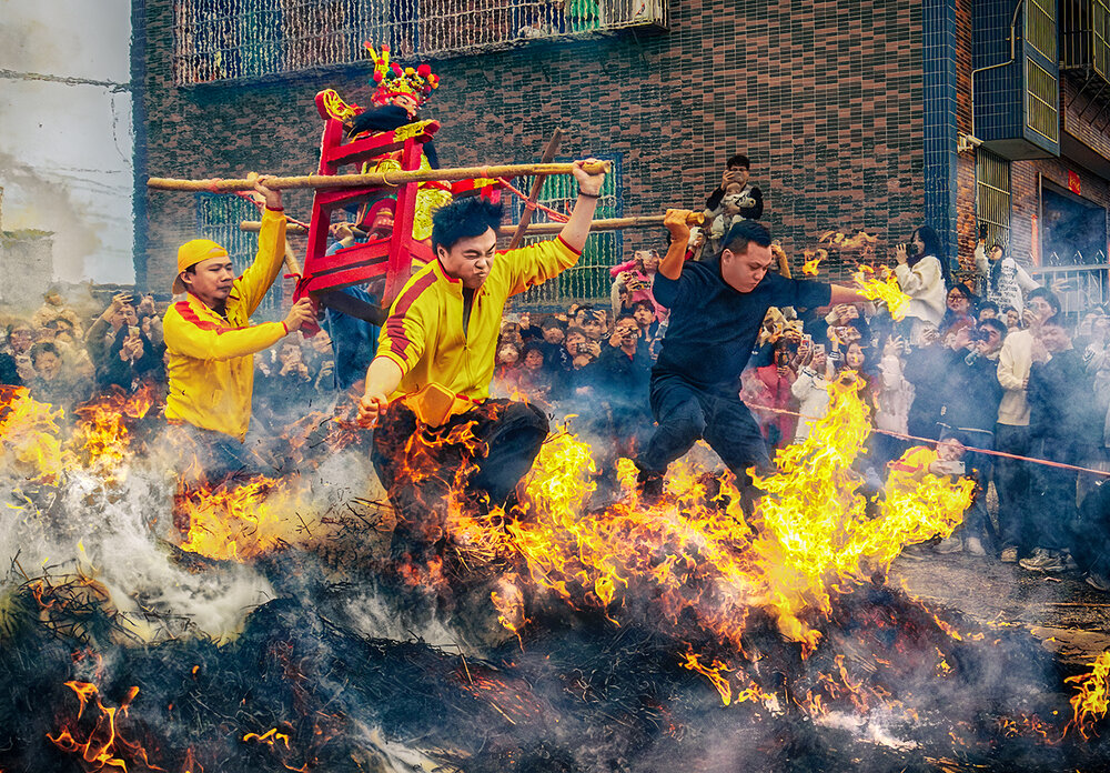 Fire Jumping Warriors