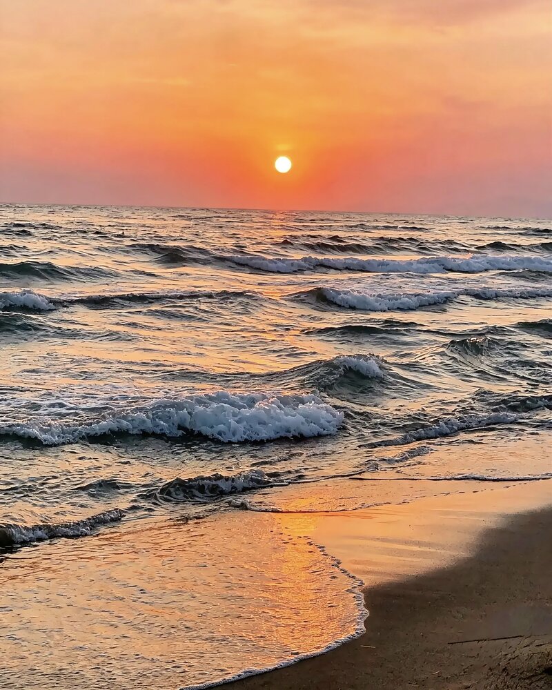 Sunset in Paestum - Italy