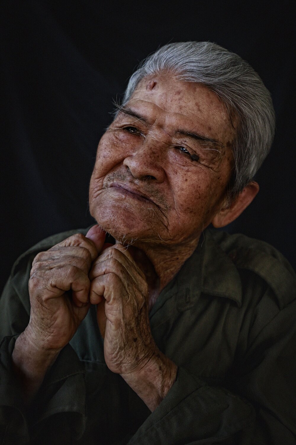 Portrait of a Vietnamese man