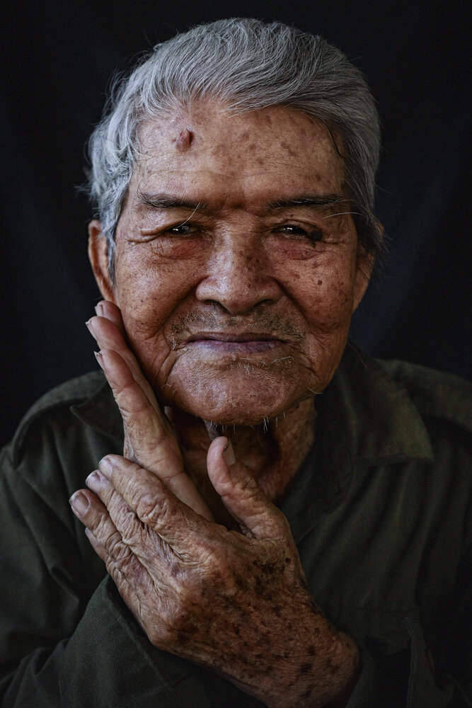 Portrait of a Vietnamese man