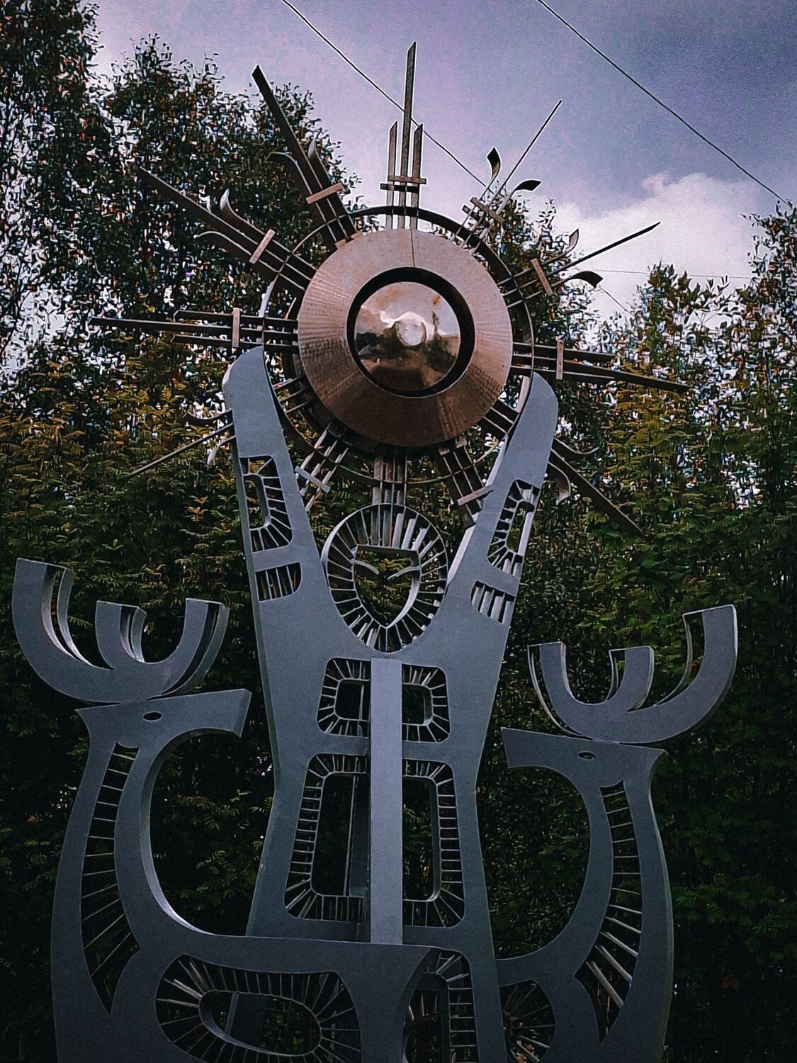 Фонтан Лопарка в Оленегорске