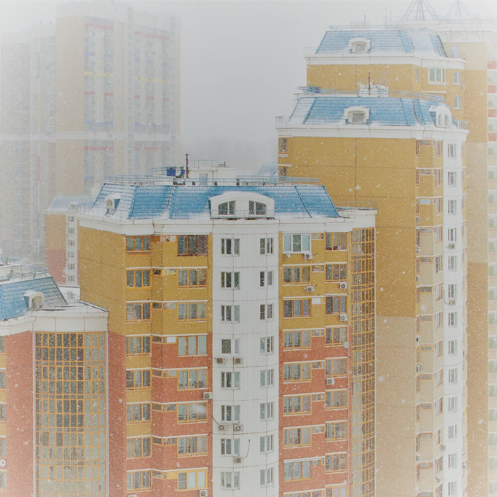 Зима в спальном районе