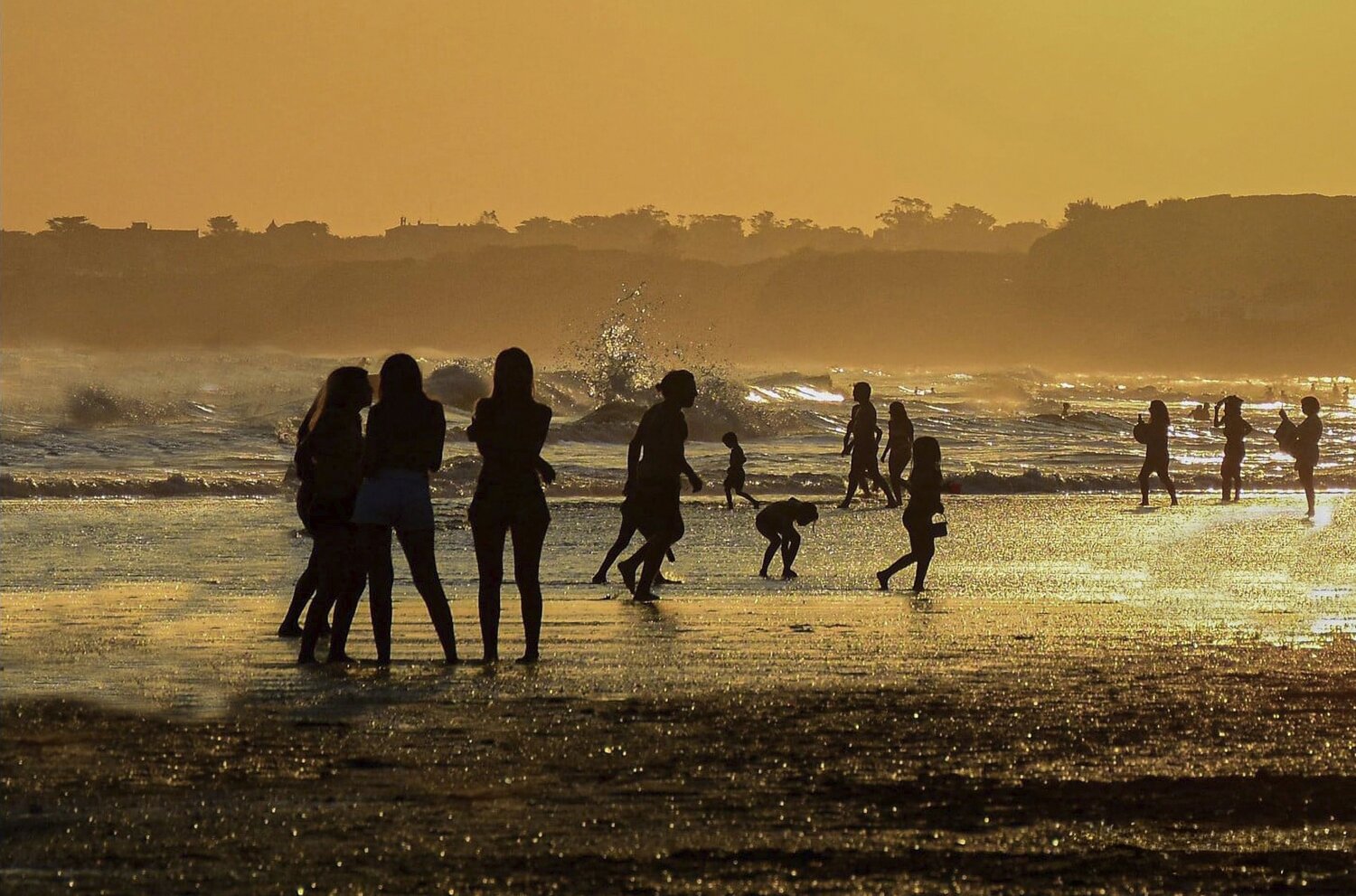 Golden Hour on the Shore