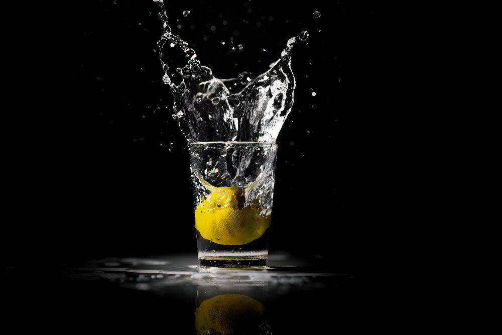 The splash