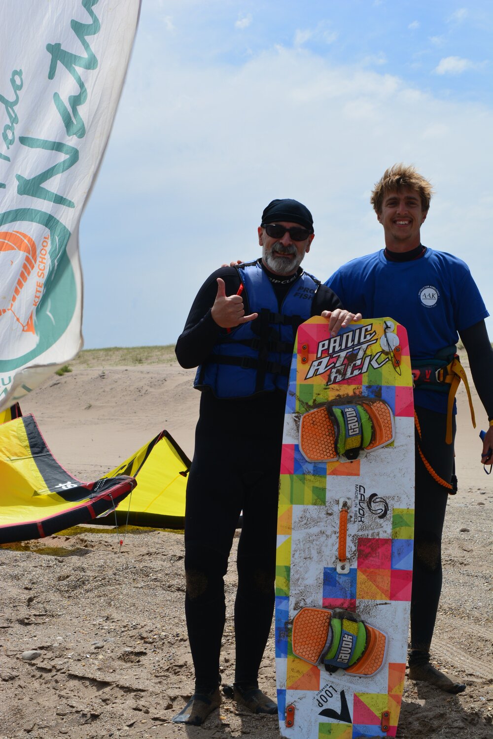 Kite surf deportes