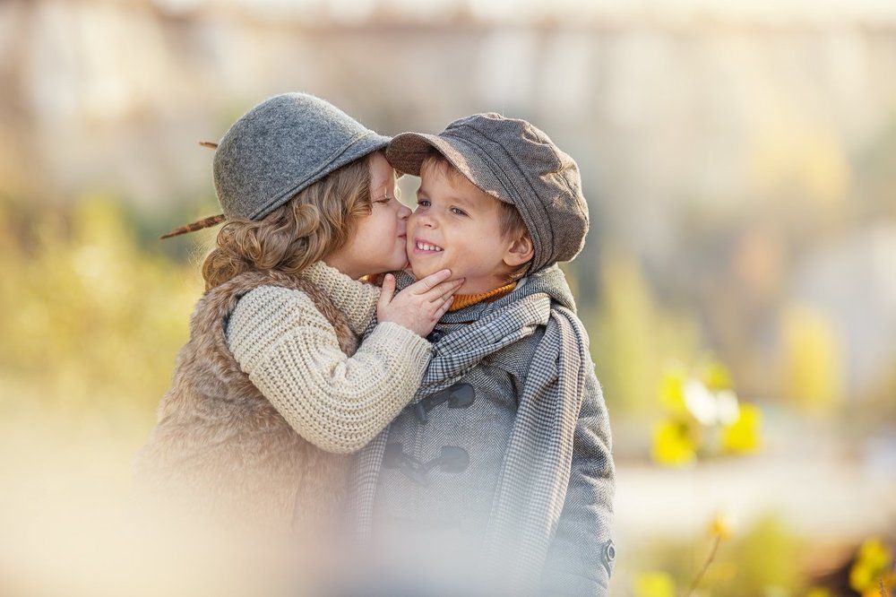 Первый поцелуй