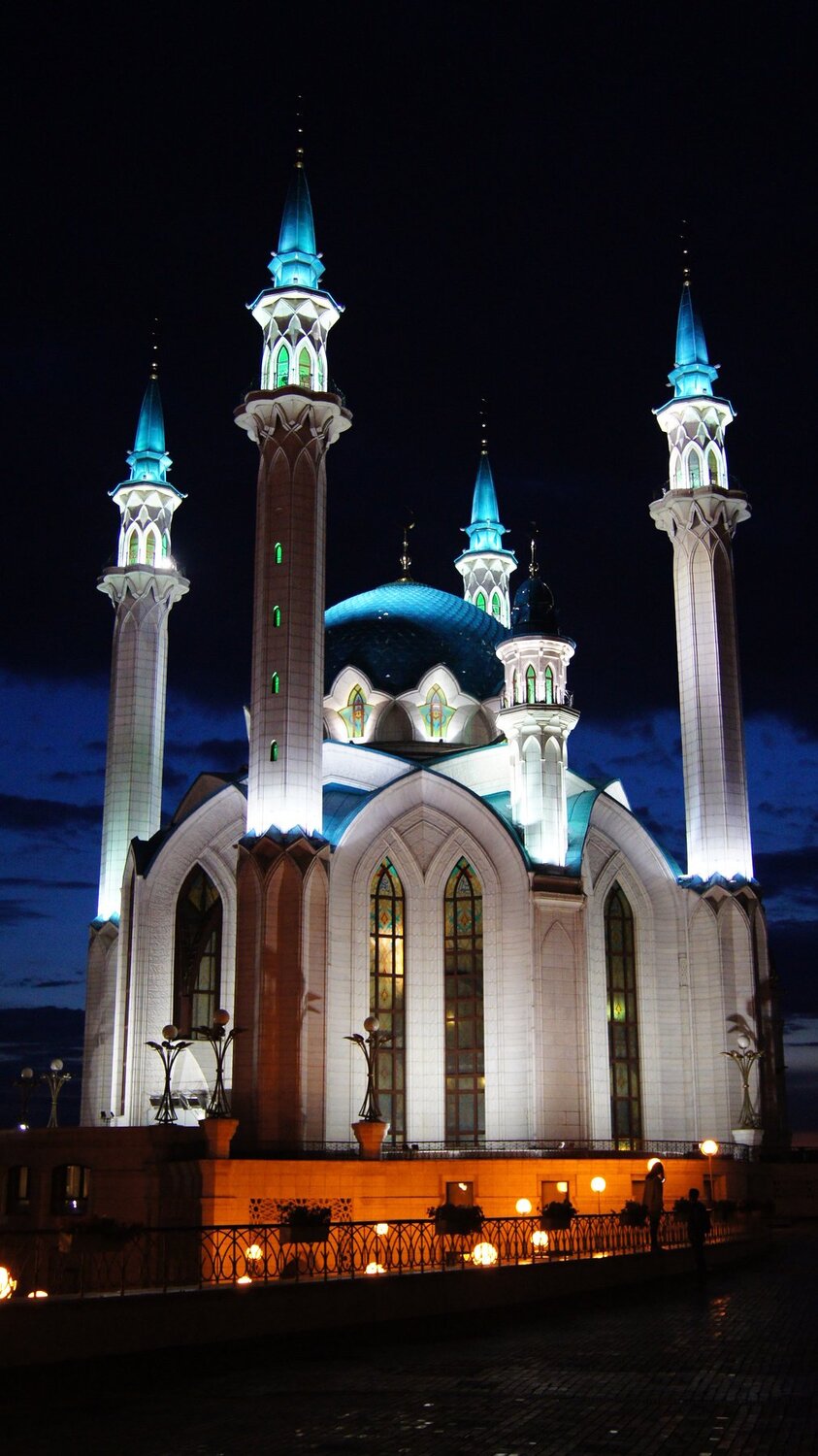 В Казанском Кремле.