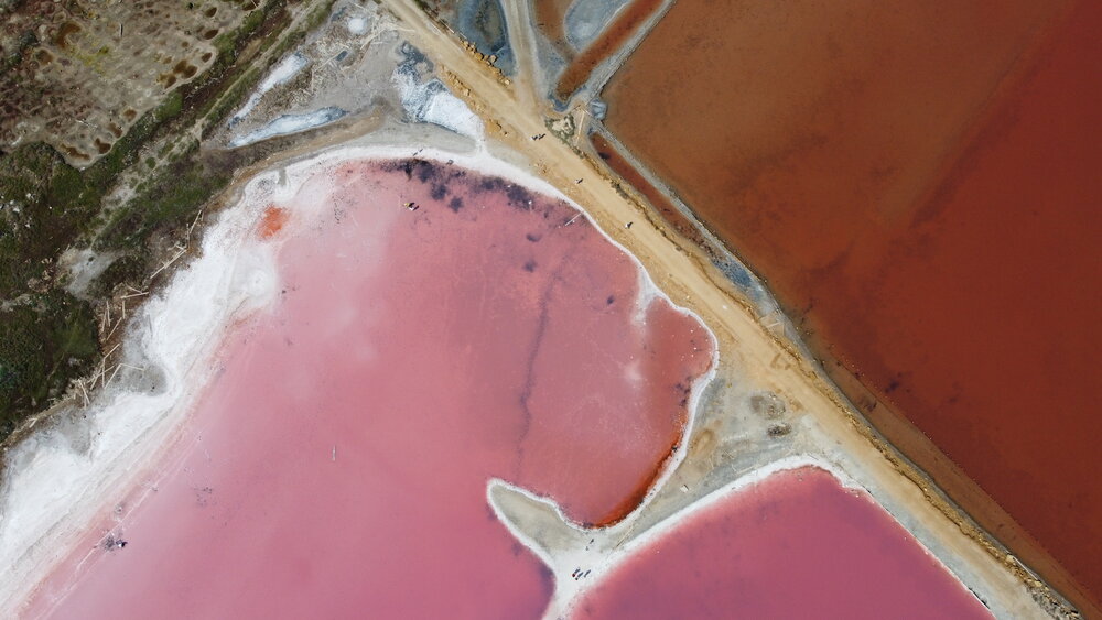 Sasyk-Sivash Pink Lake Beach