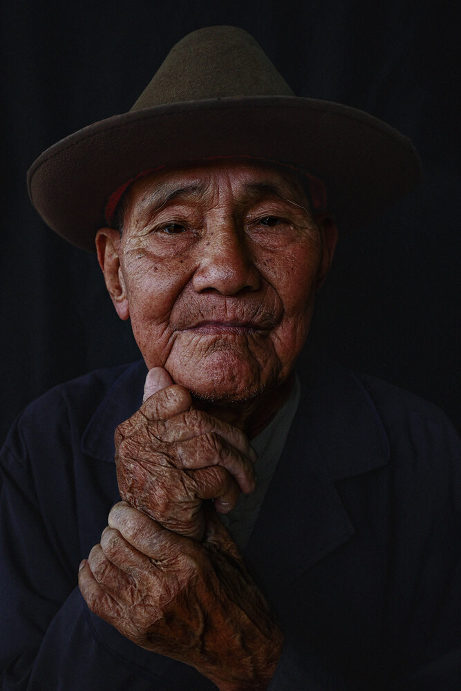 Portrait of a Vietnamese man