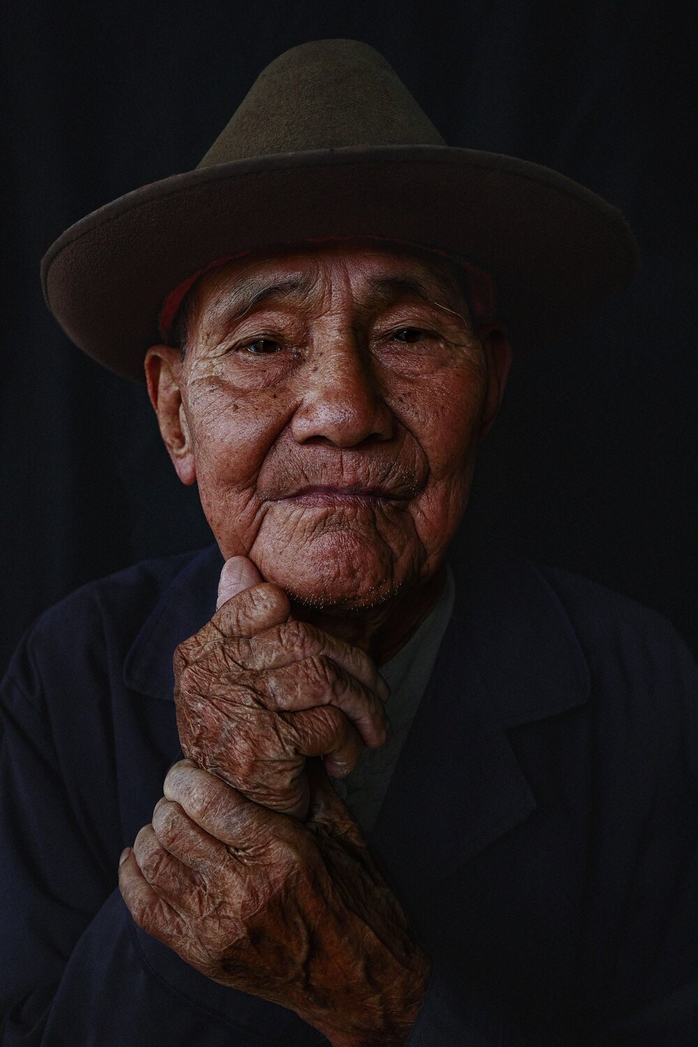 Portrait of a Vietnamese man