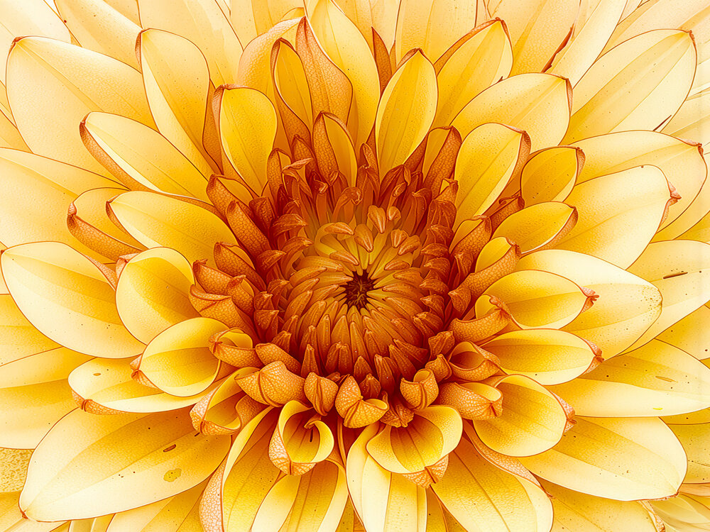 Golden Symphony of Petals