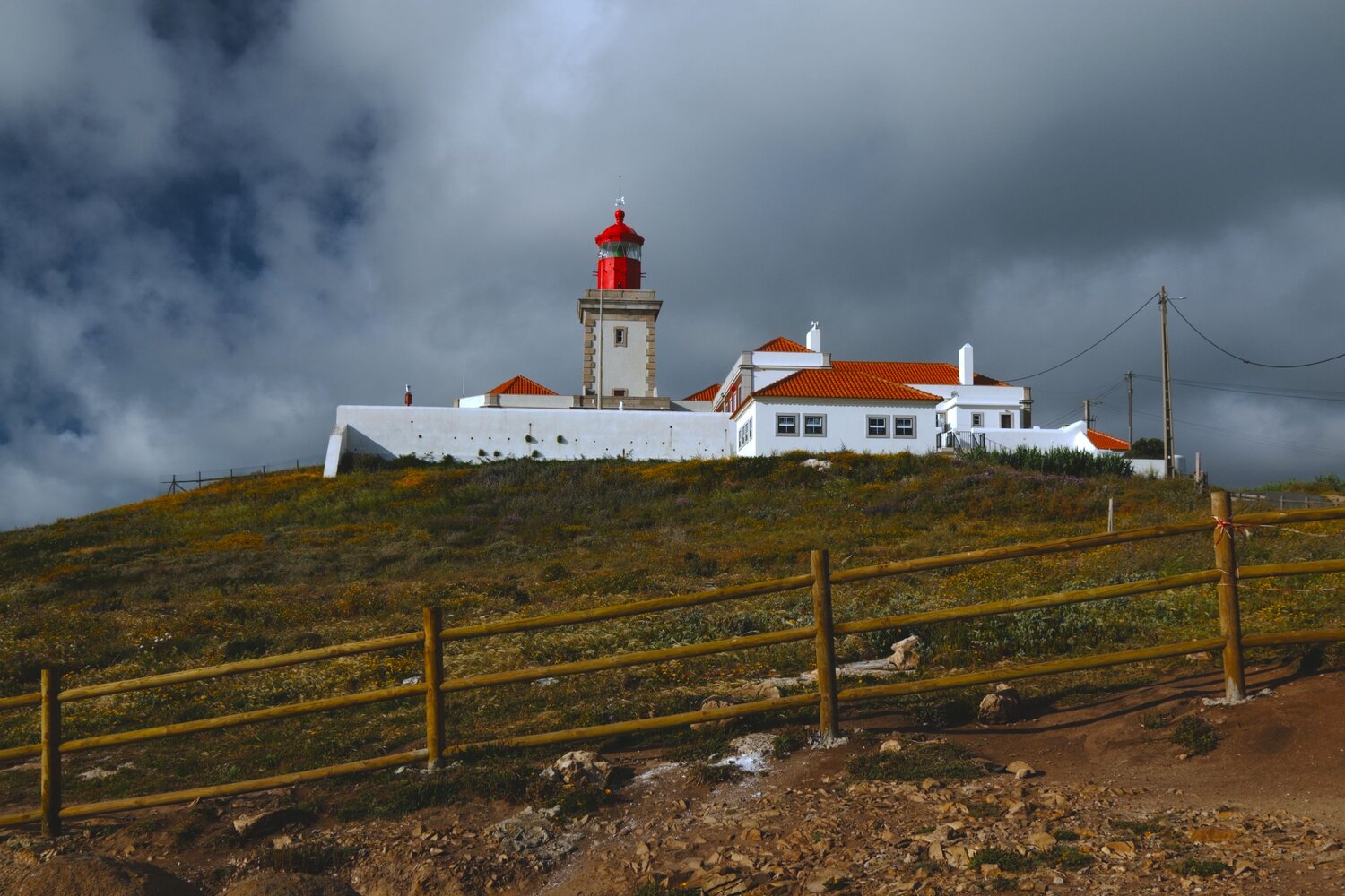 The Cabo Da Roca Lighthouse