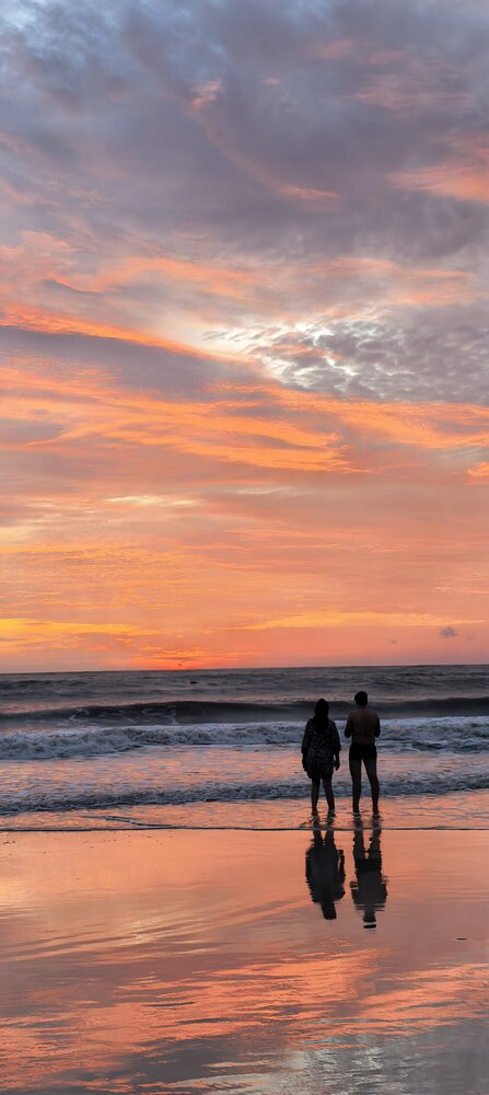 The sunset on Lankawi