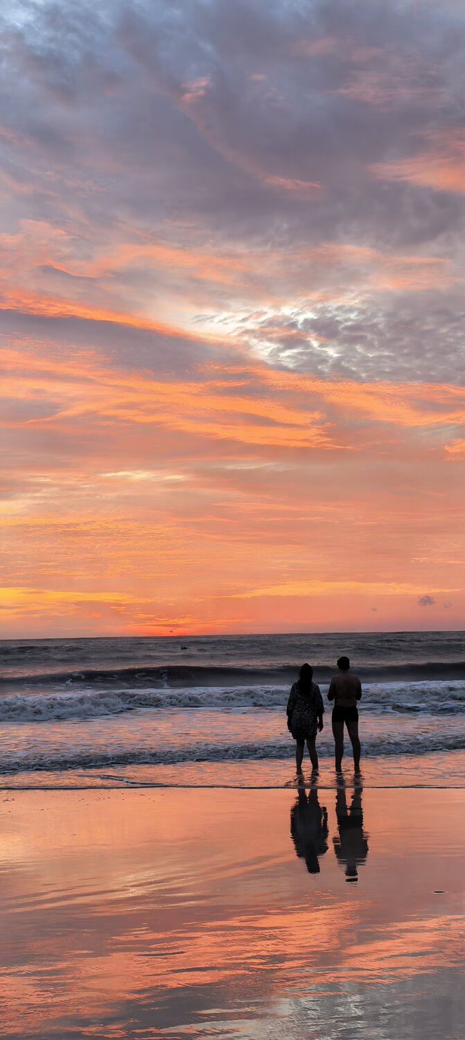The sunset on Lankawi