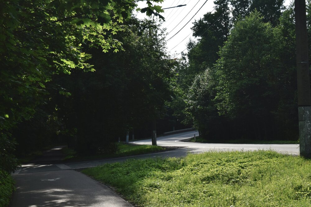 road to the beach