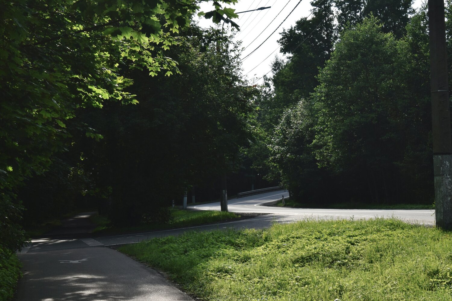 road to the beach