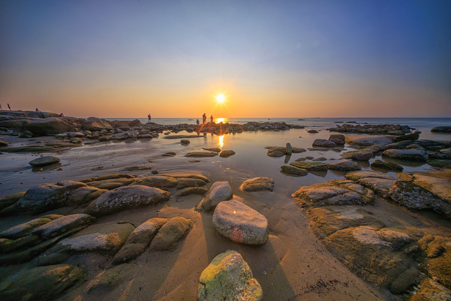 Evening Beach Life