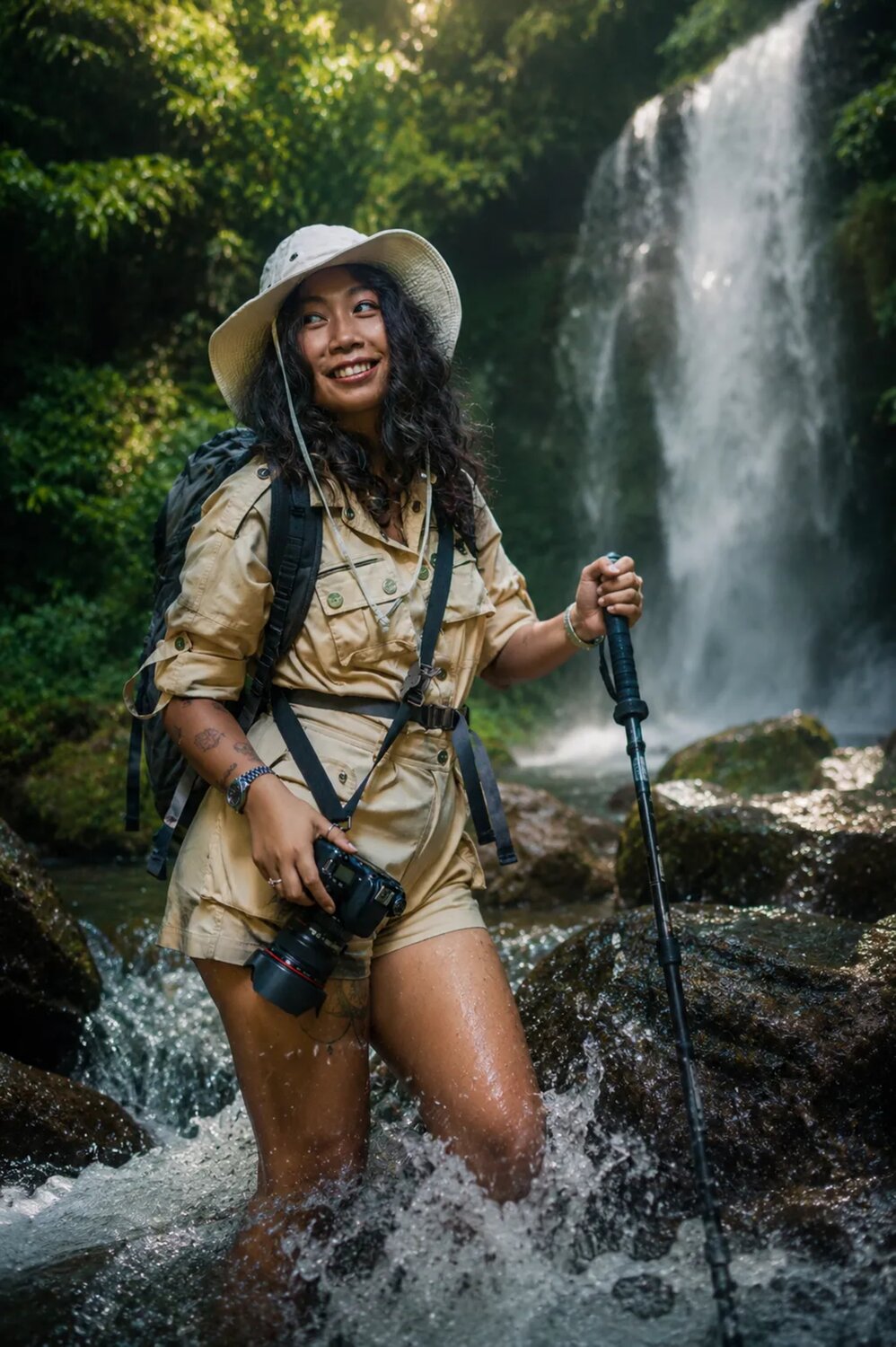 Force and Grace Taming the Waterfall
