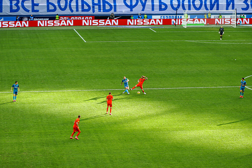 Футбол Зенит-Урал 7-1