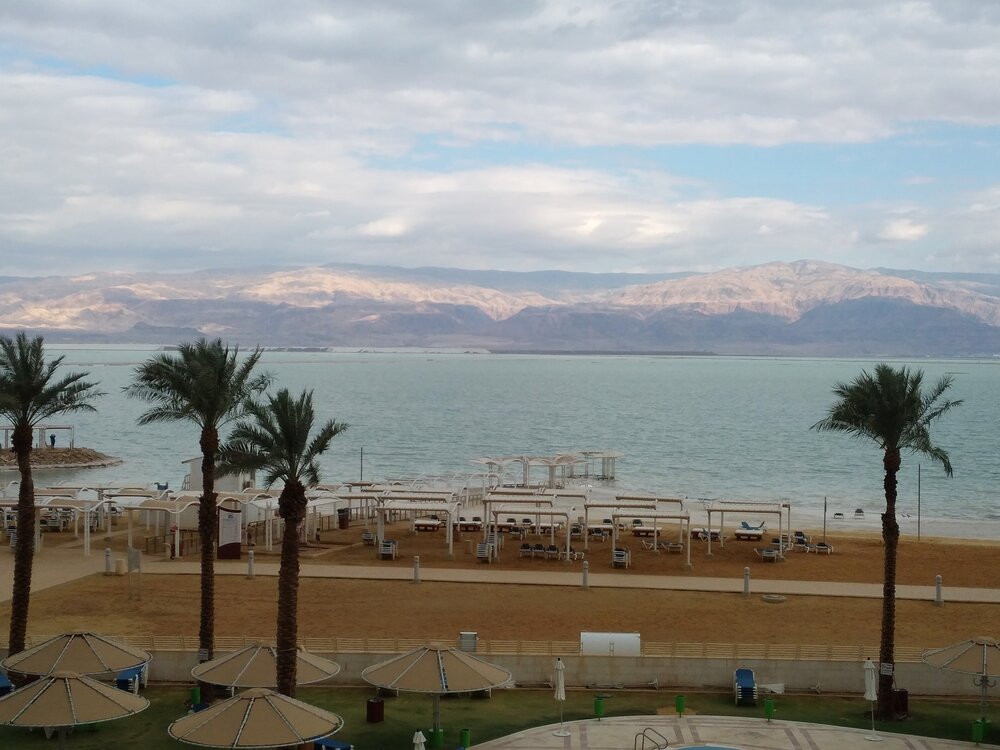 Dead Sea beach