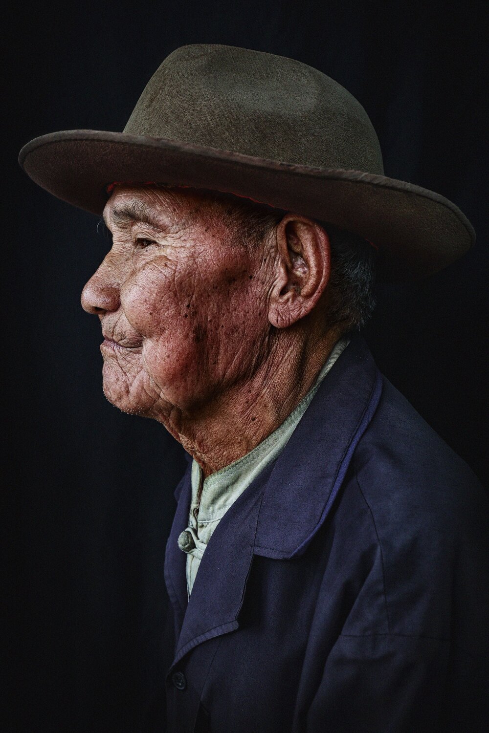Portrait of a Vietnamese man