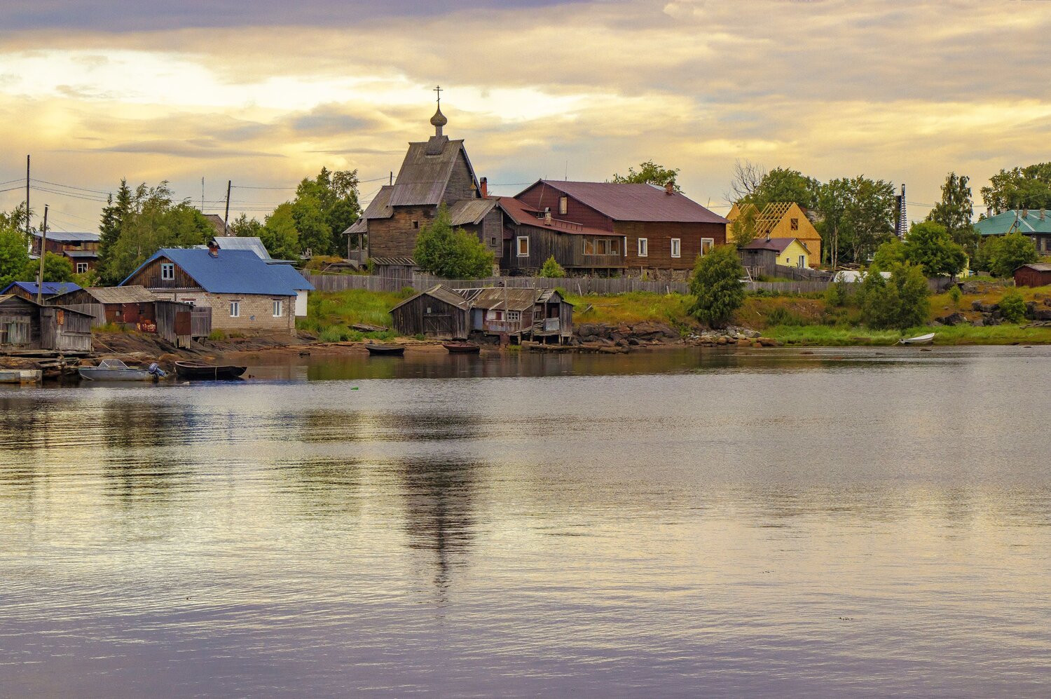 На рассвете