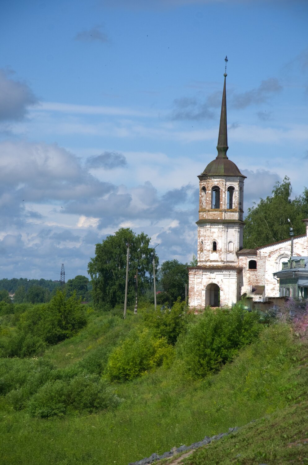 Вологодская область. Середина лета. Край русского Севера. Тишина и спокойствие .