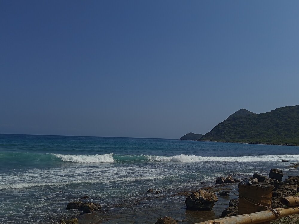 Asèsú, la quietud del movimiento de las olas.