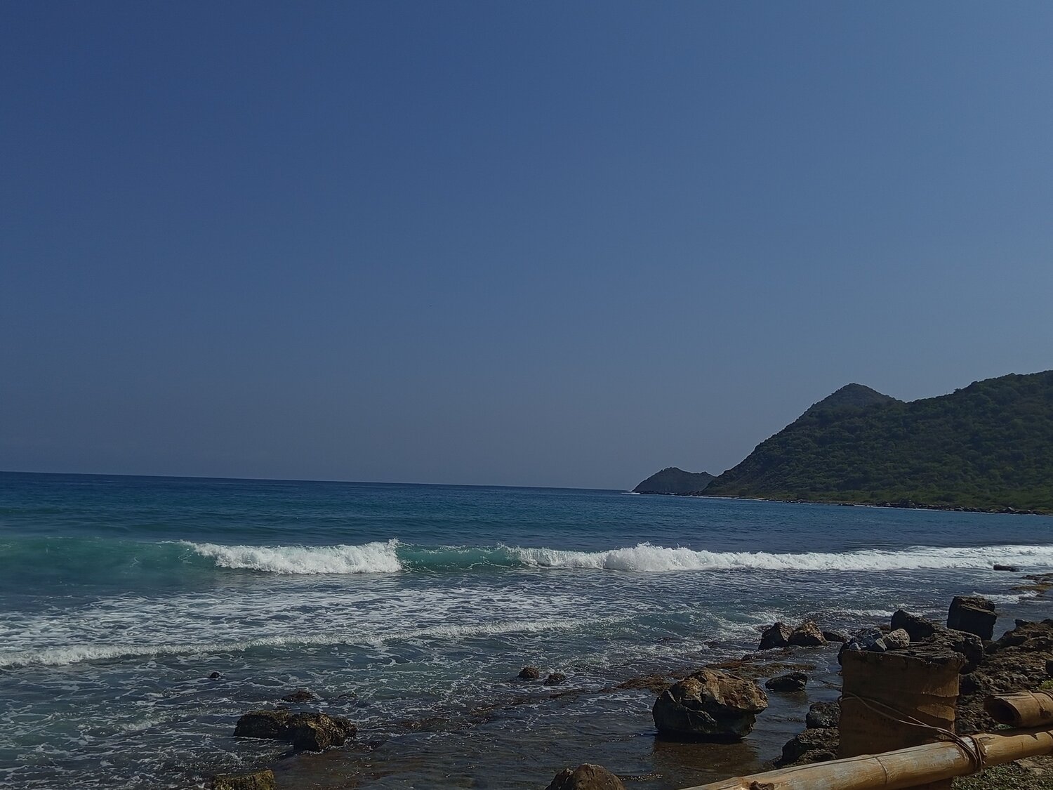 Asèsú, la quietud del movimiento de las olas.