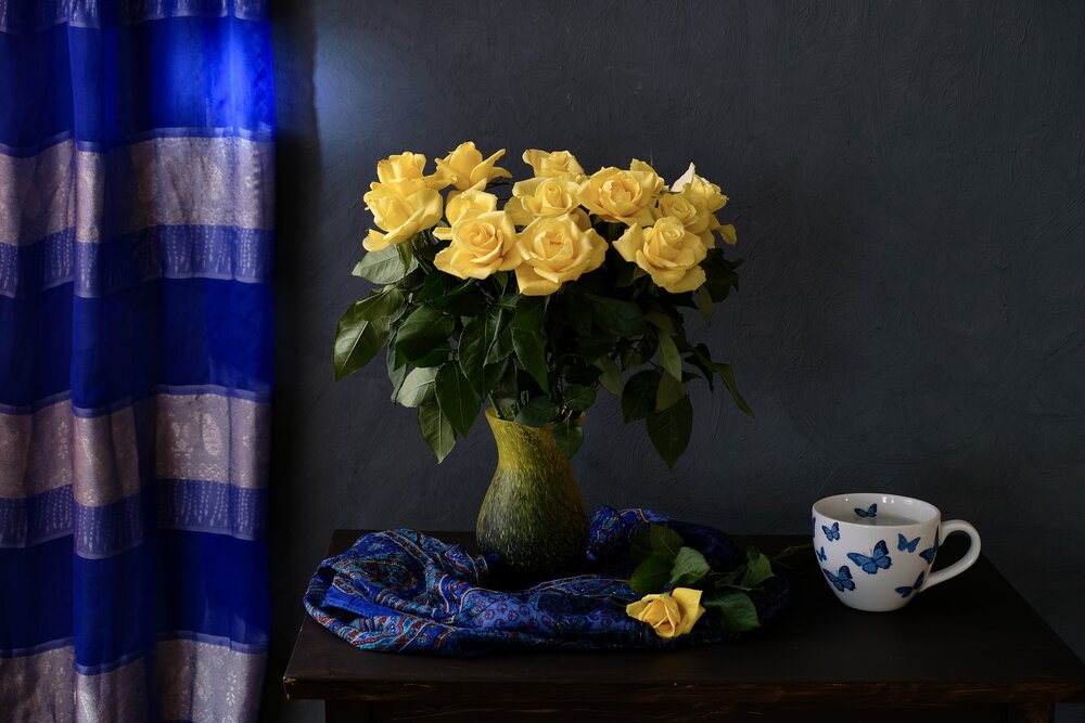 Yellow roses