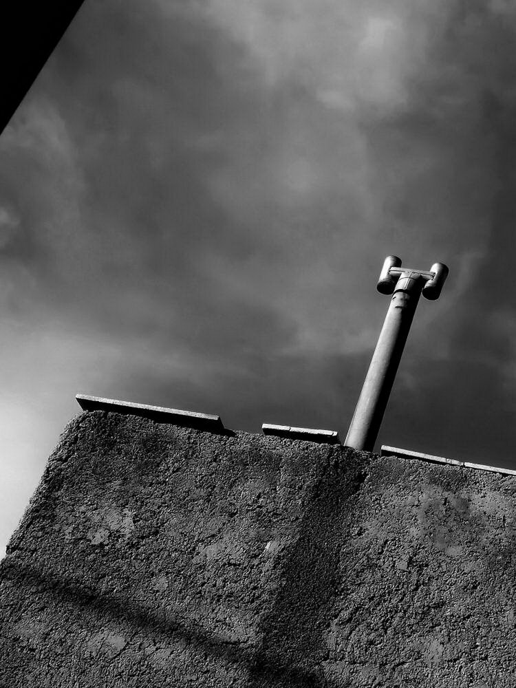 Alone on the roof