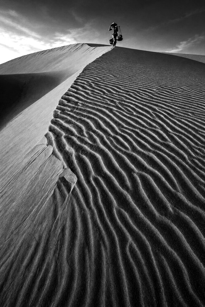 On the sand hill