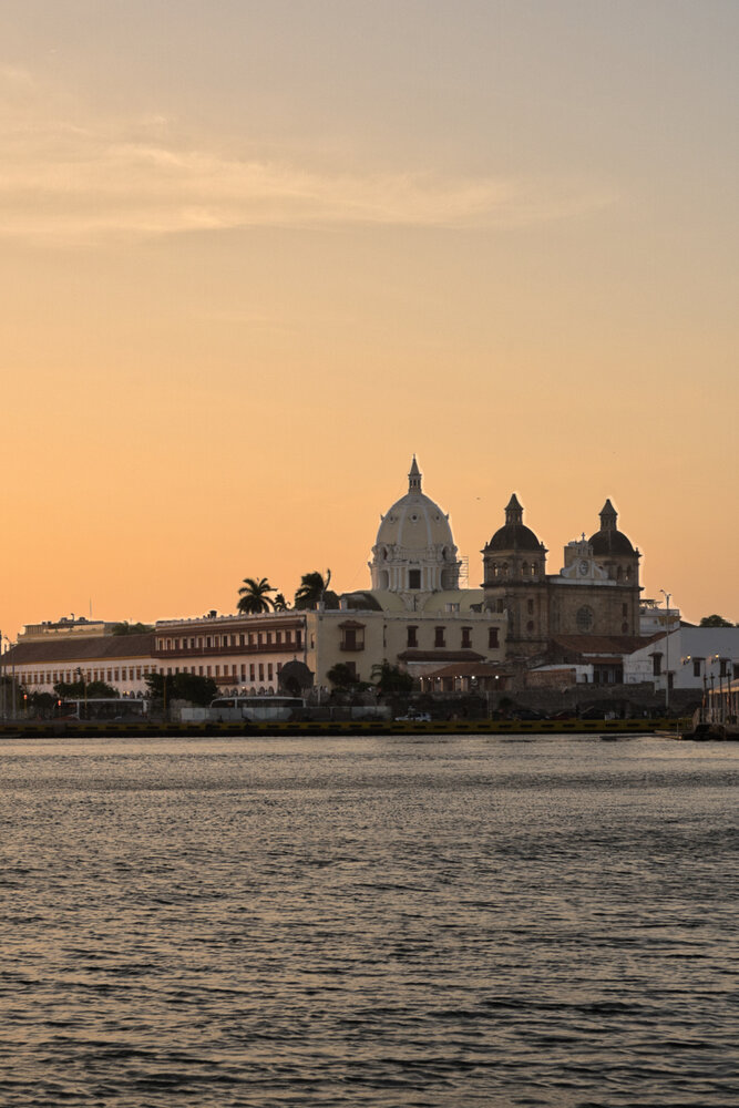Sunset Over the Walled City