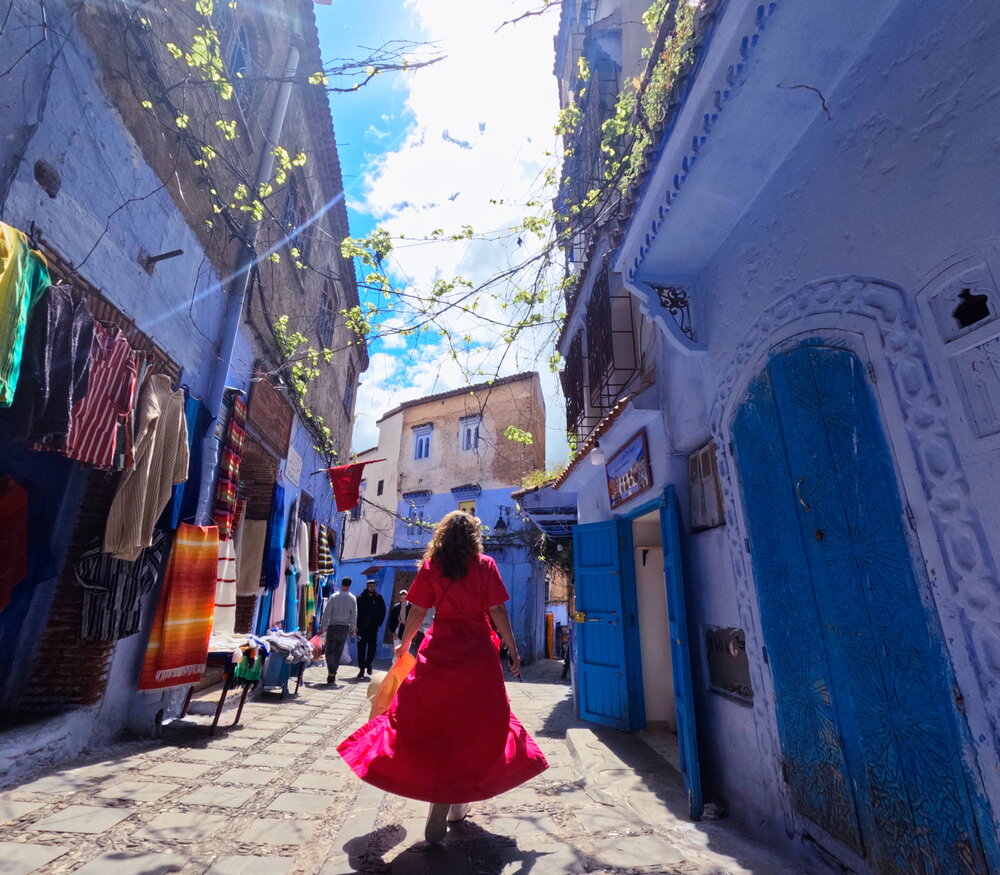 A Walk Through the Blue City