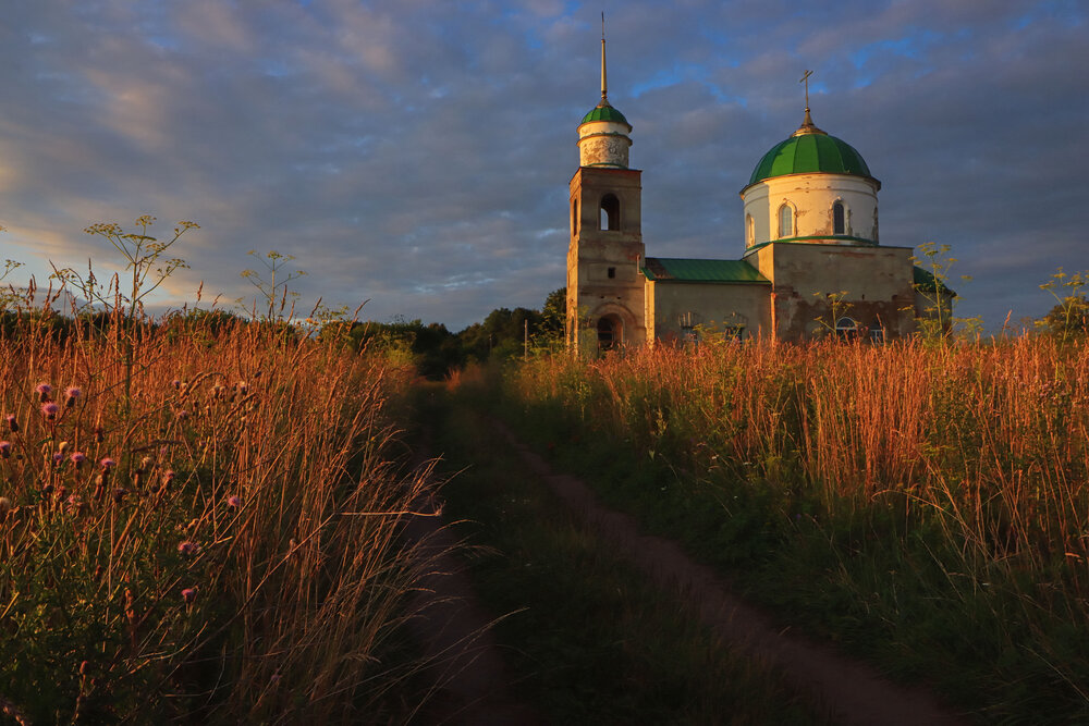 Церковь Бахтина, в селе Барышье Брянской области.