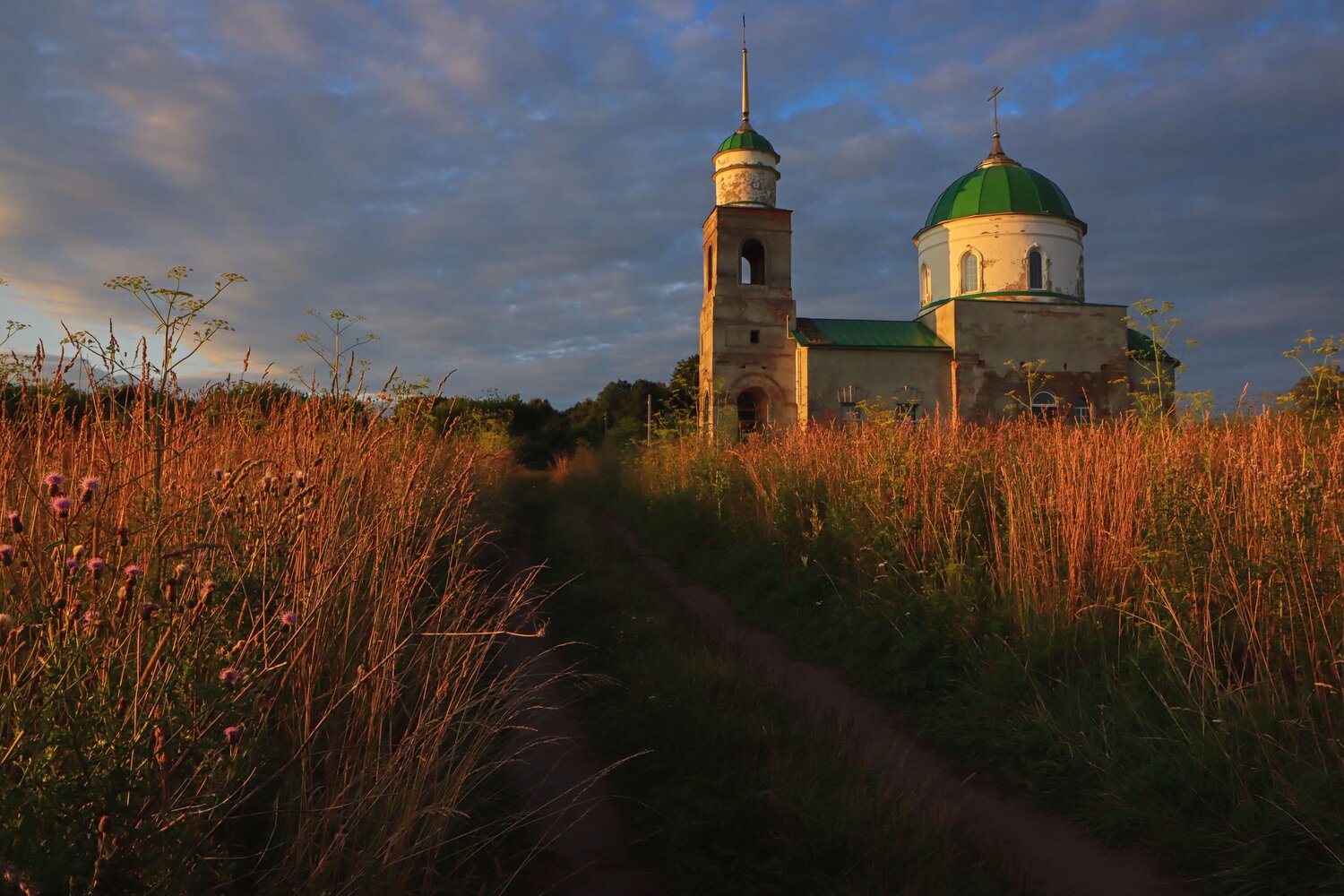 Церковь Бахтина, в селе Барышье Брянской области.