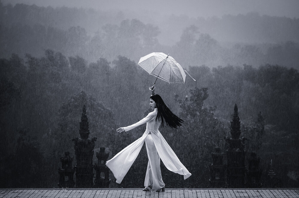 Dancing in the rain