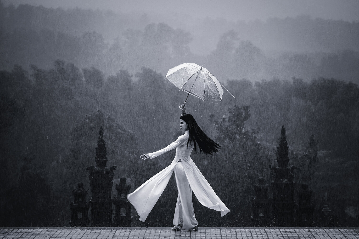 Dancing in the rain