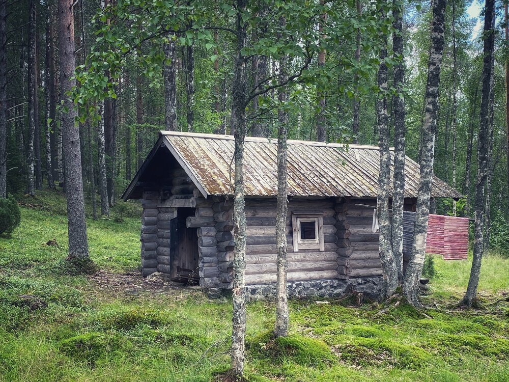 Избушка в лесу