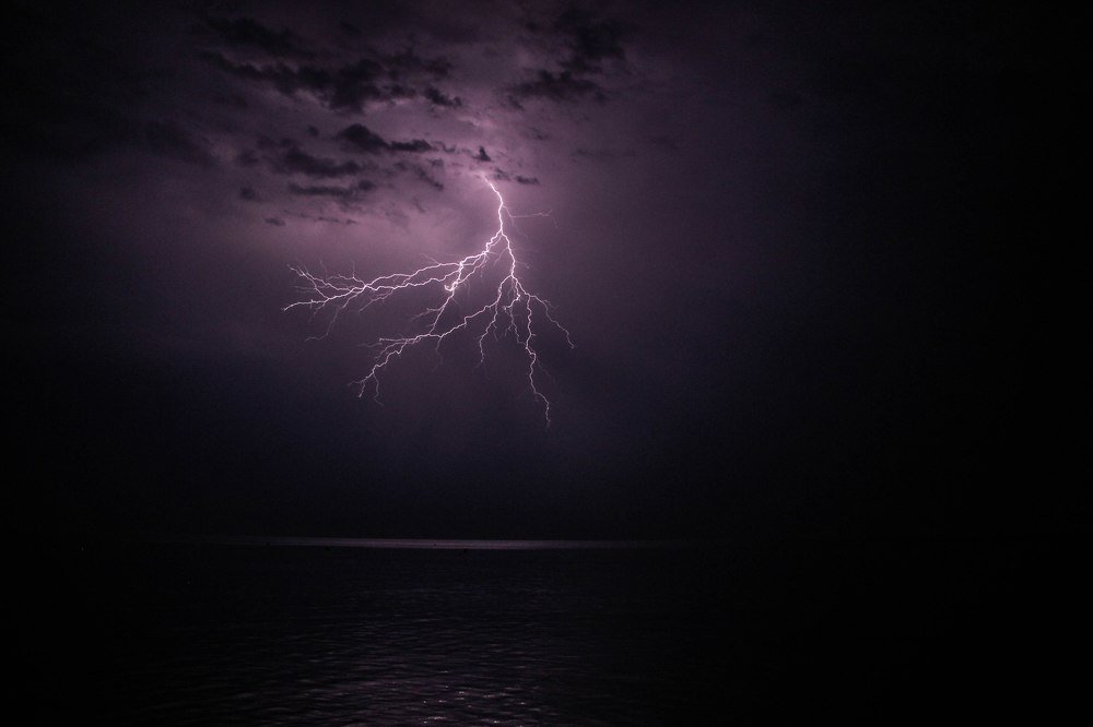 Ночное небо в Сочи